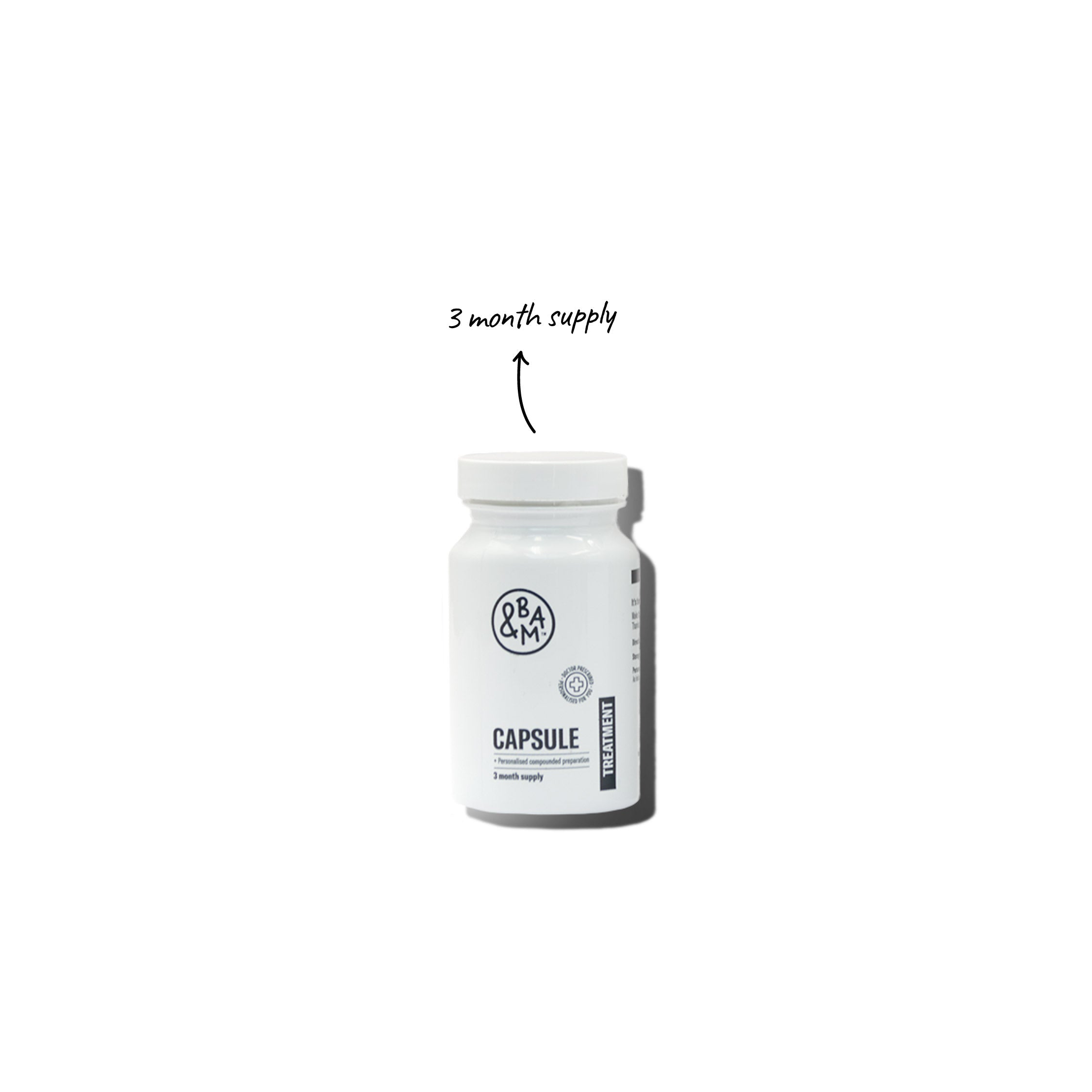 0.25mg Finasteride + 5mg Minoxidil [Caps][90] - Monthly